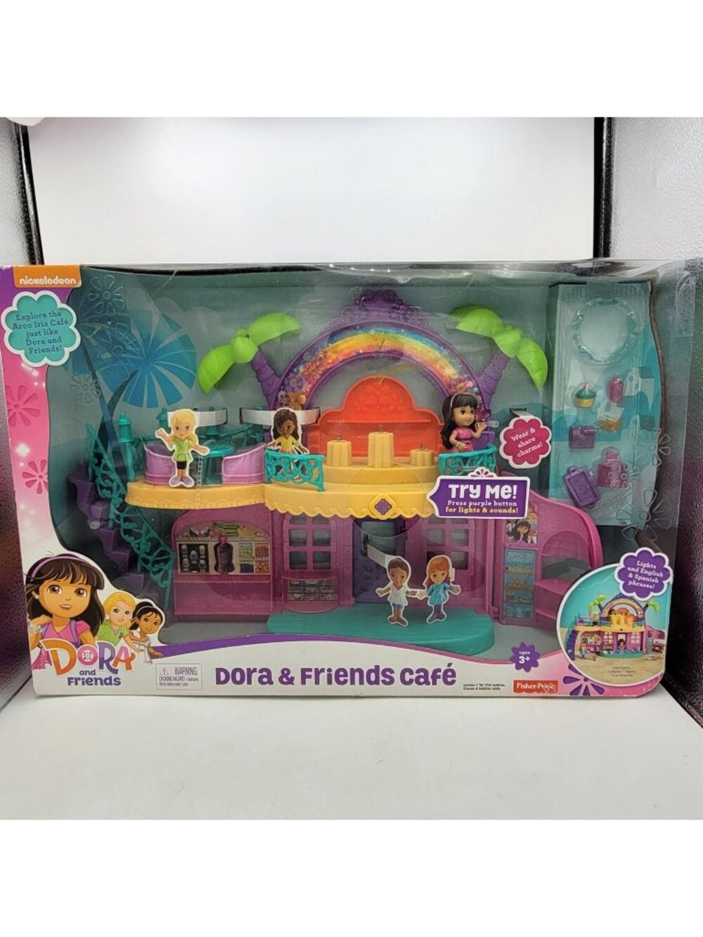 Dora and Friends Action Figure Playset Nickelodeon Fisher Price - NEW IN BOX
